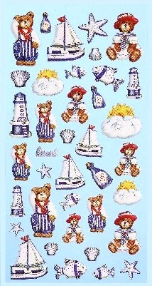 Softy Stickers bunt, Maritim